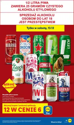 Pogląd gazetki "Gazetka" ze sklepu Lidl ważnej od 11.12.2025 | Strona: 11