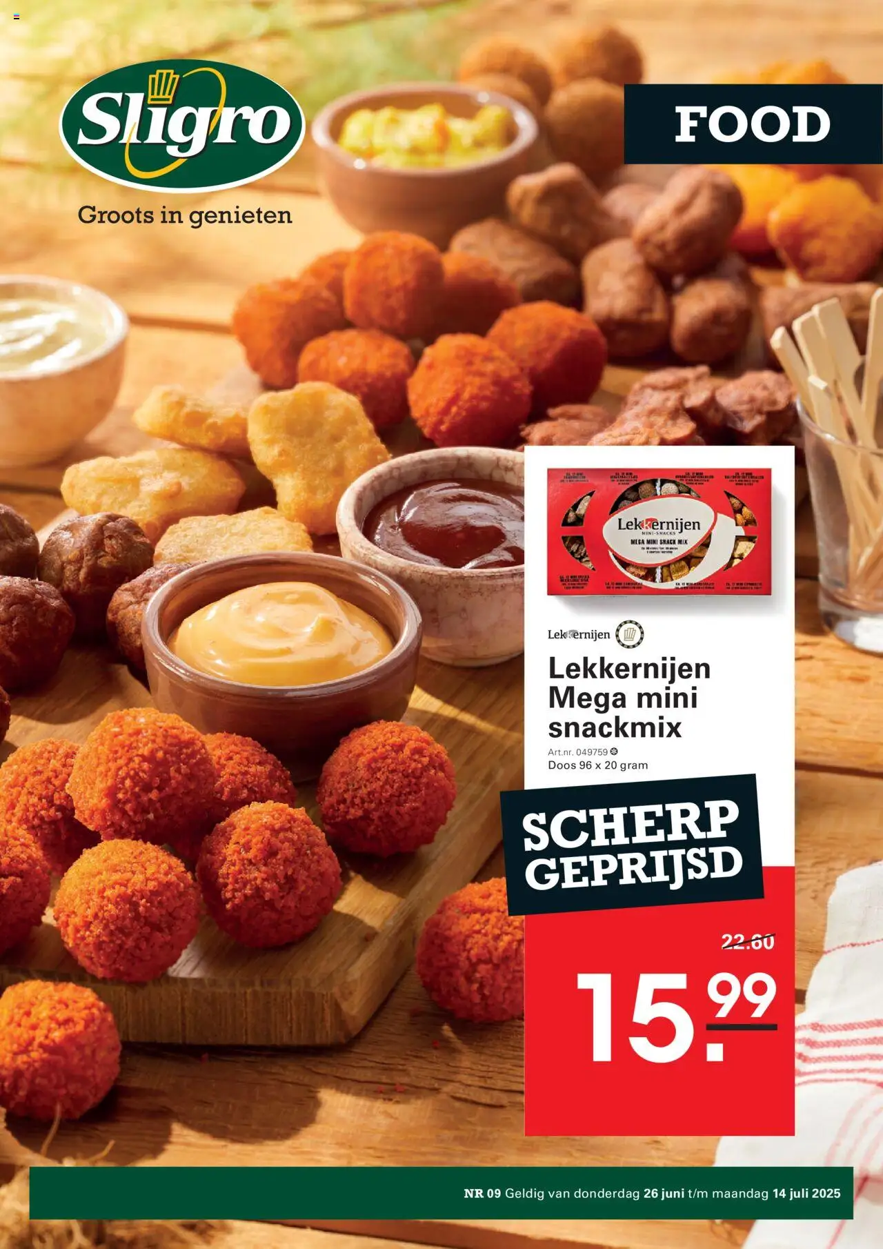 Sligro shop Folder geldig vanaf 26-06-2025 - Paginanummer 1