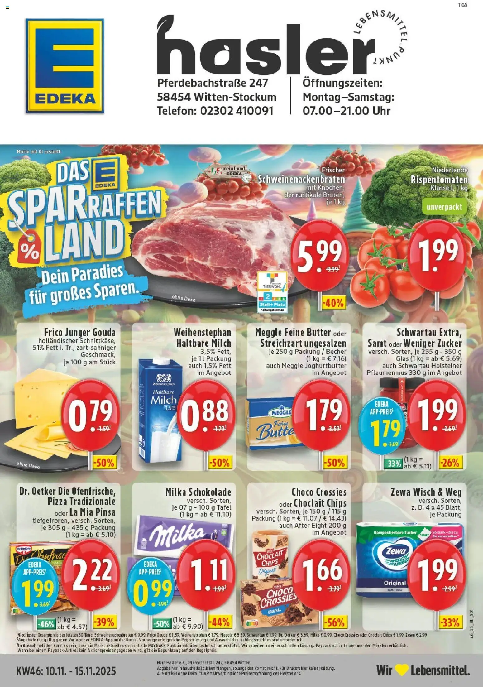 Vorschau von dem Prospekt des Geschäftes Edeka, gültig ab dem 10.11.2025