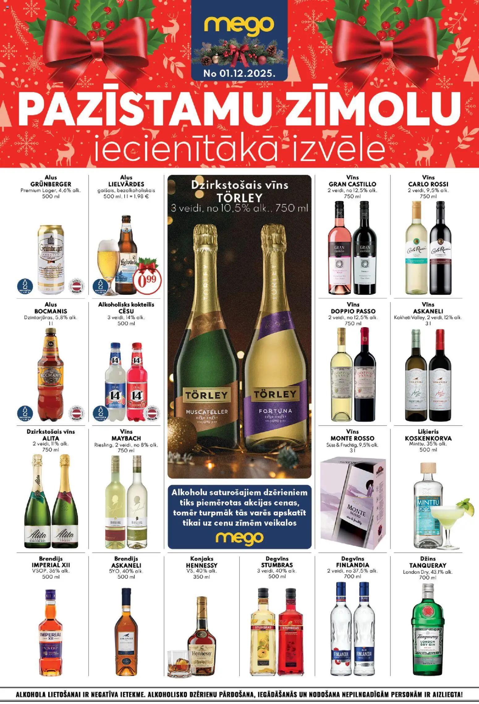 Skatīt Mego akciju bukletu, derīgs no 2025.12.01