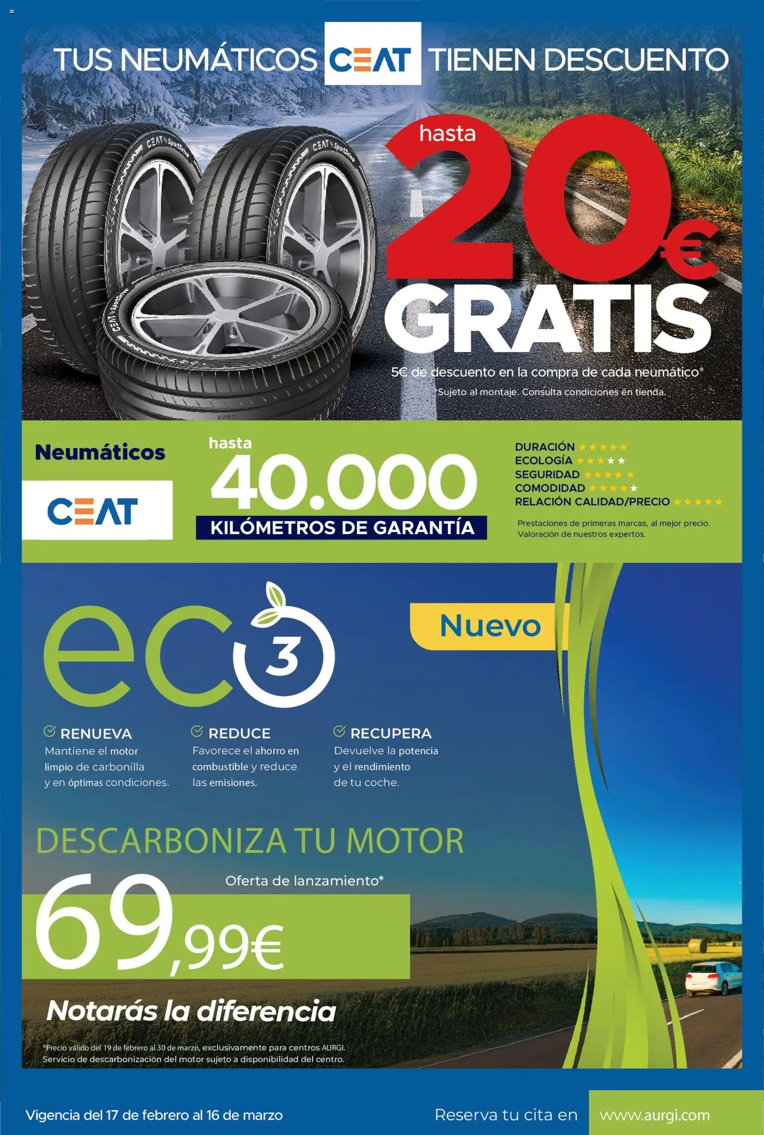 Vista previa del folleto de la tienda Aurgi válido desde el 17/02/2026 