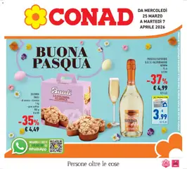 Anteprima dell'opuscolo Conad volantino Lombardia dal negozio Conad valido da 25/03/2026