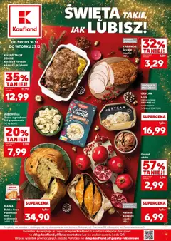 Pogląd gazetki "Święta Takie Jak Lubisz" ze sklepu Kaufland ważnej od 10.12.2025