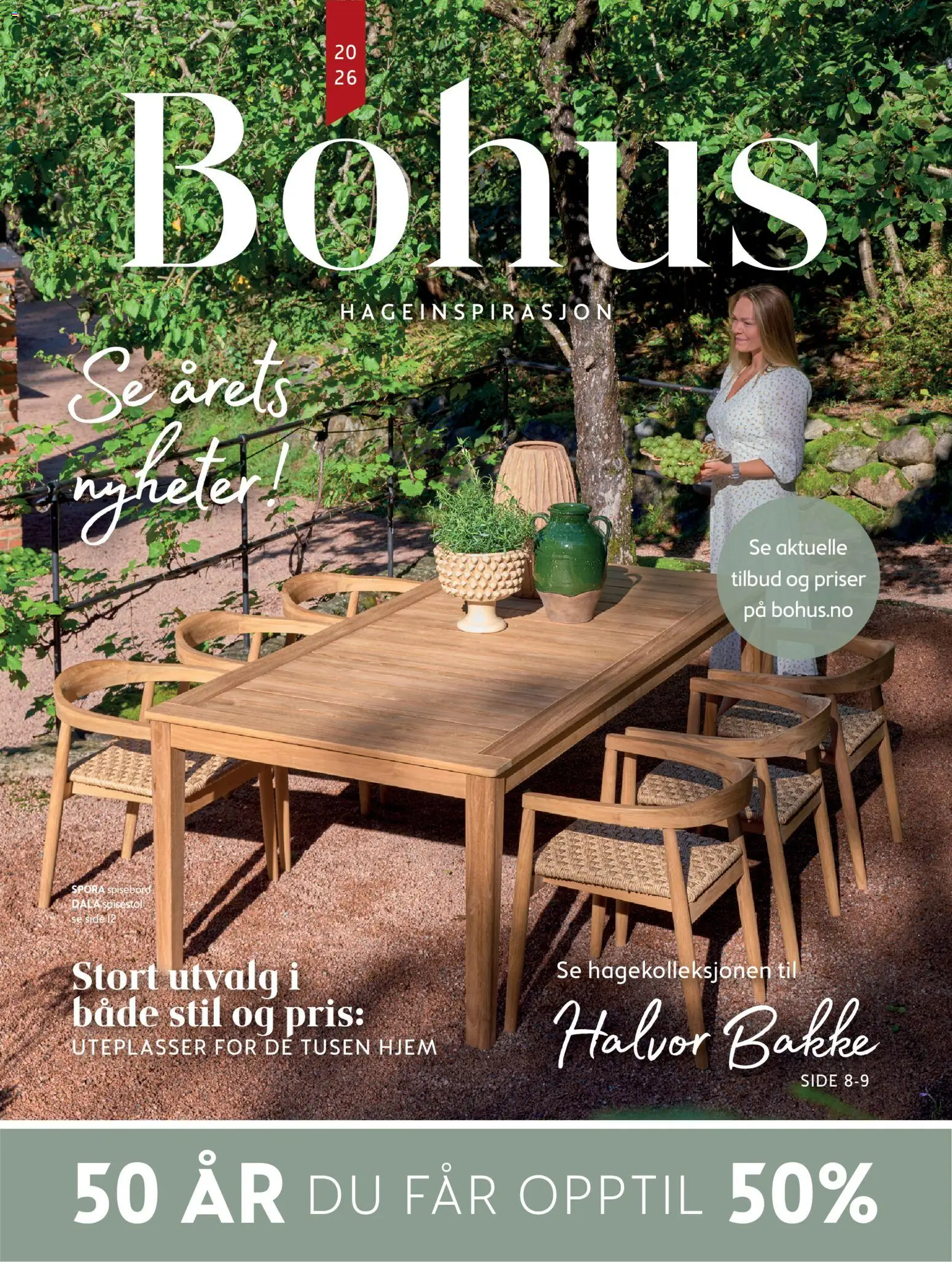Forhåndsvis Bohus Hageinspirasjon 2026 fra butikk Bohus gyldig fra 20/04/2026