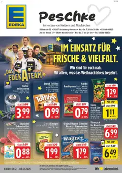 Vorschau von dem Prospekt des Geschäftes Edeka, gültig ab dem 01.12.2025