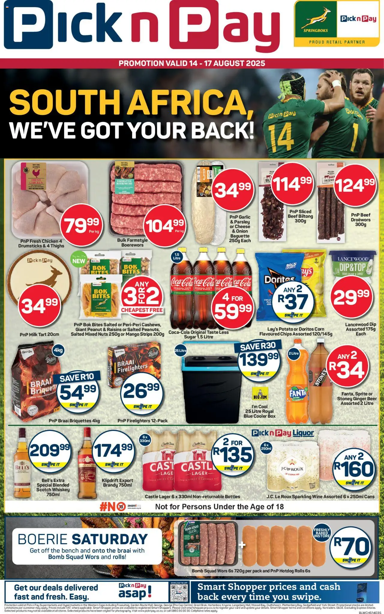 Pick n Pay Western Cape - Weekend Specials from 14/08 - 17/08/2025 > Promotions