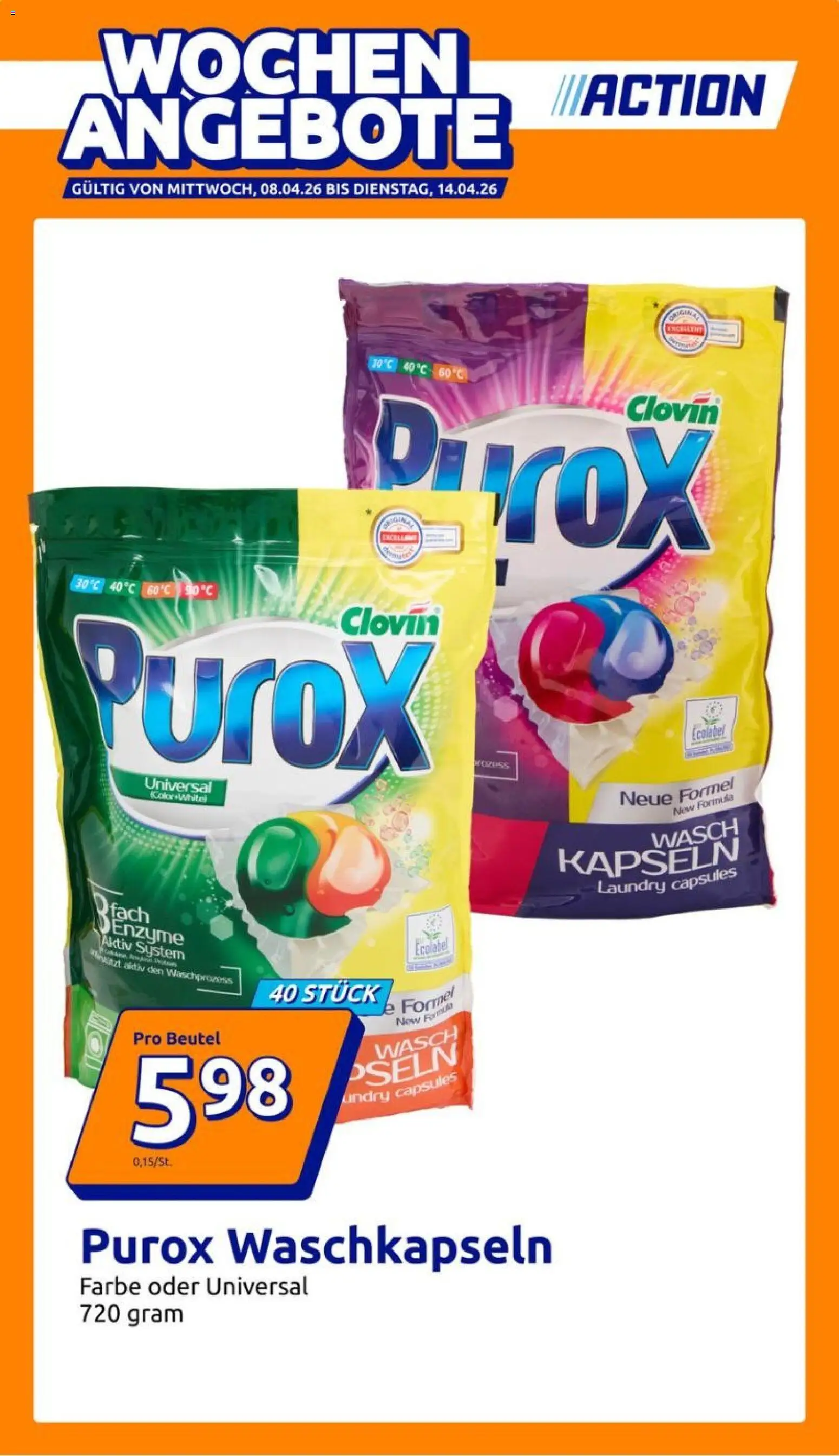 Vorschau von dem Prospekt des Geschäftes Action, gültig ab dem 08.04.2026