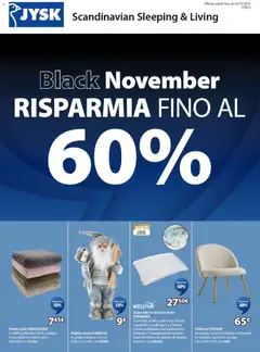 Anteprima dell'opuscolo Black Friday dal negozio JYSK valido da 01/11/2025