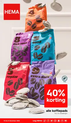 Prévisualisation de Folder / Publicité du magasin Hema formulaire valide 15/12/2025