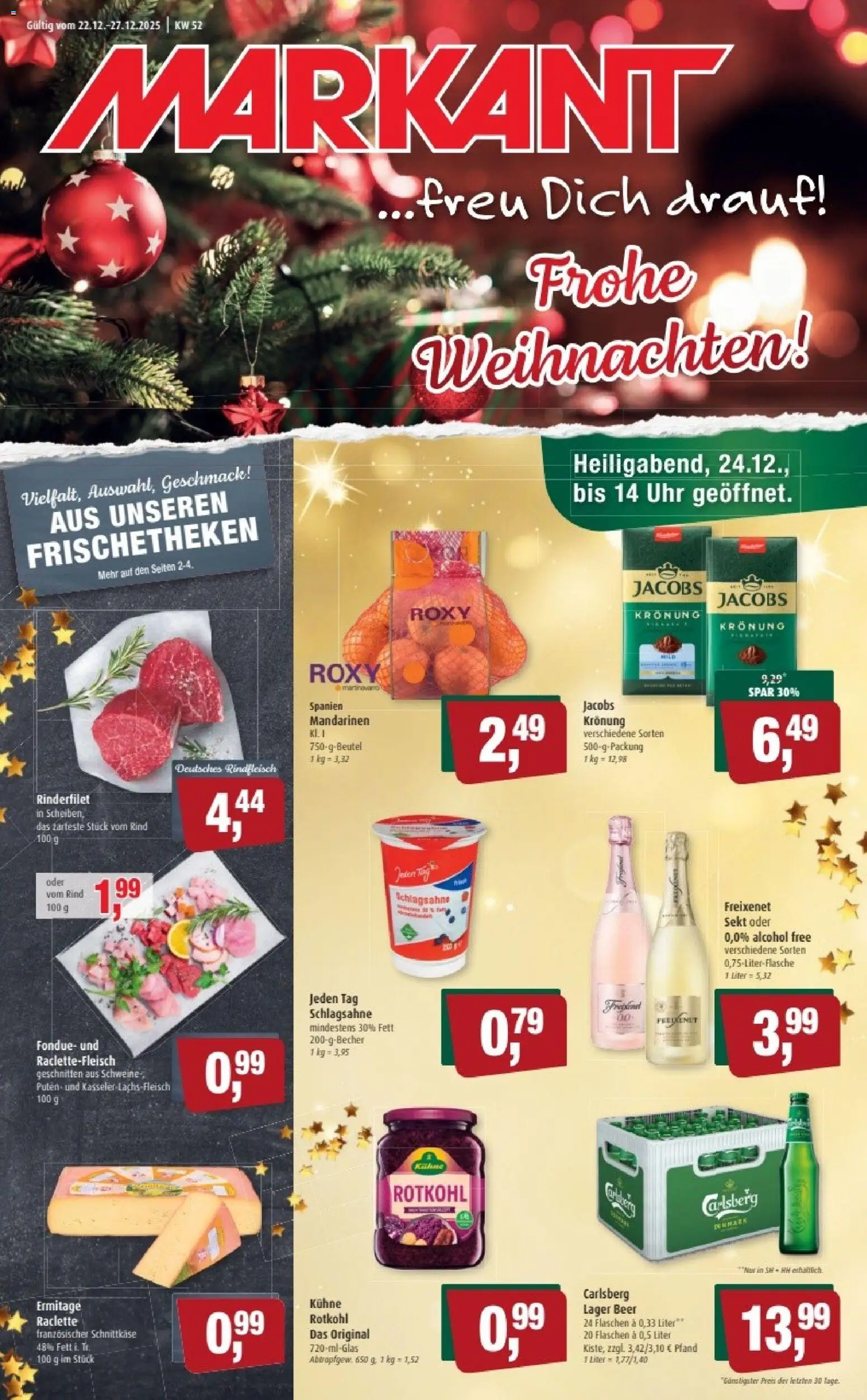 Vorschau von dem Prospekt des Geschäftes Markant, gültig ab dem 22.12.2025