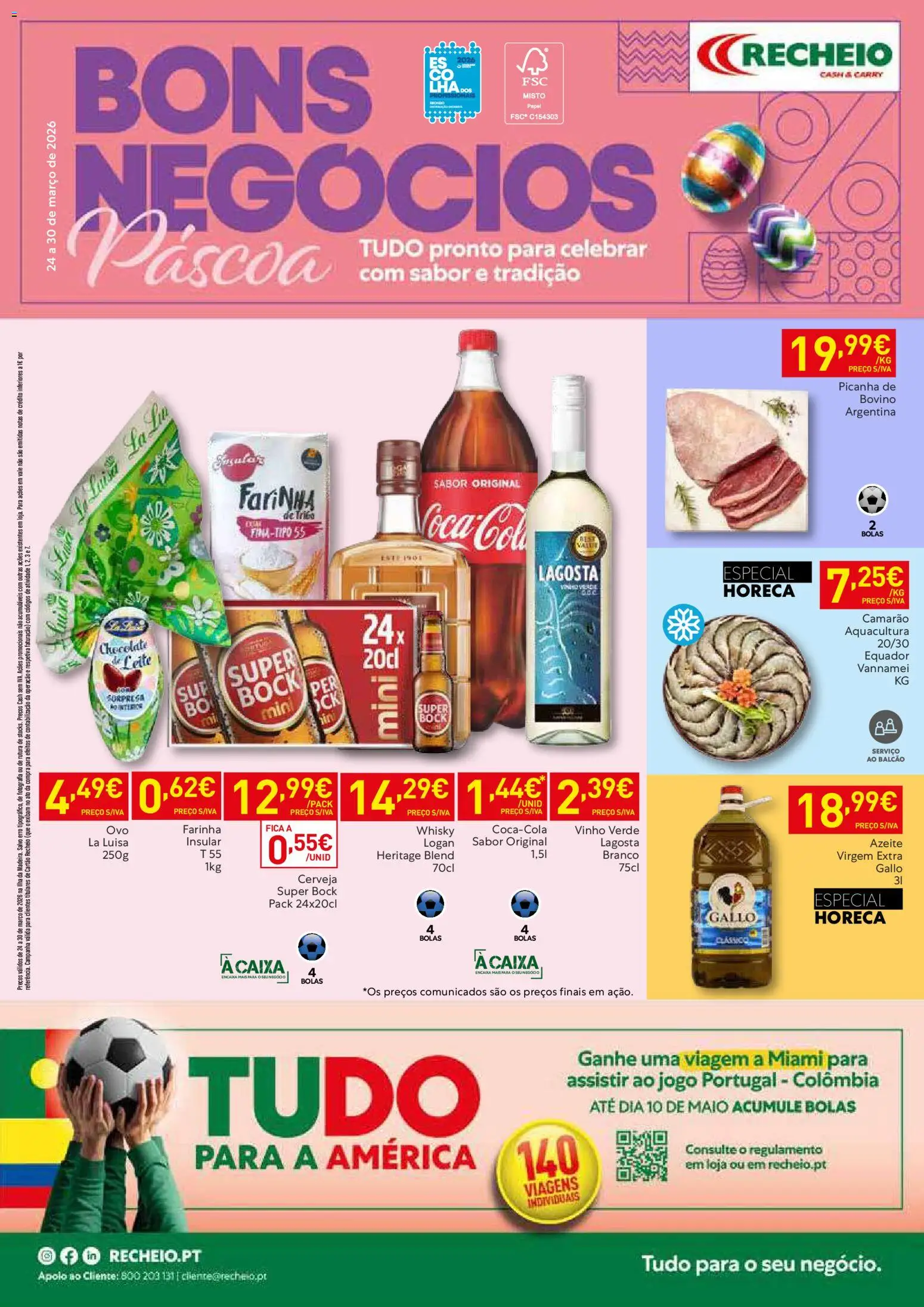 Pré-visualização do folheto da loja Recheio válida a partir de 24/03/2026