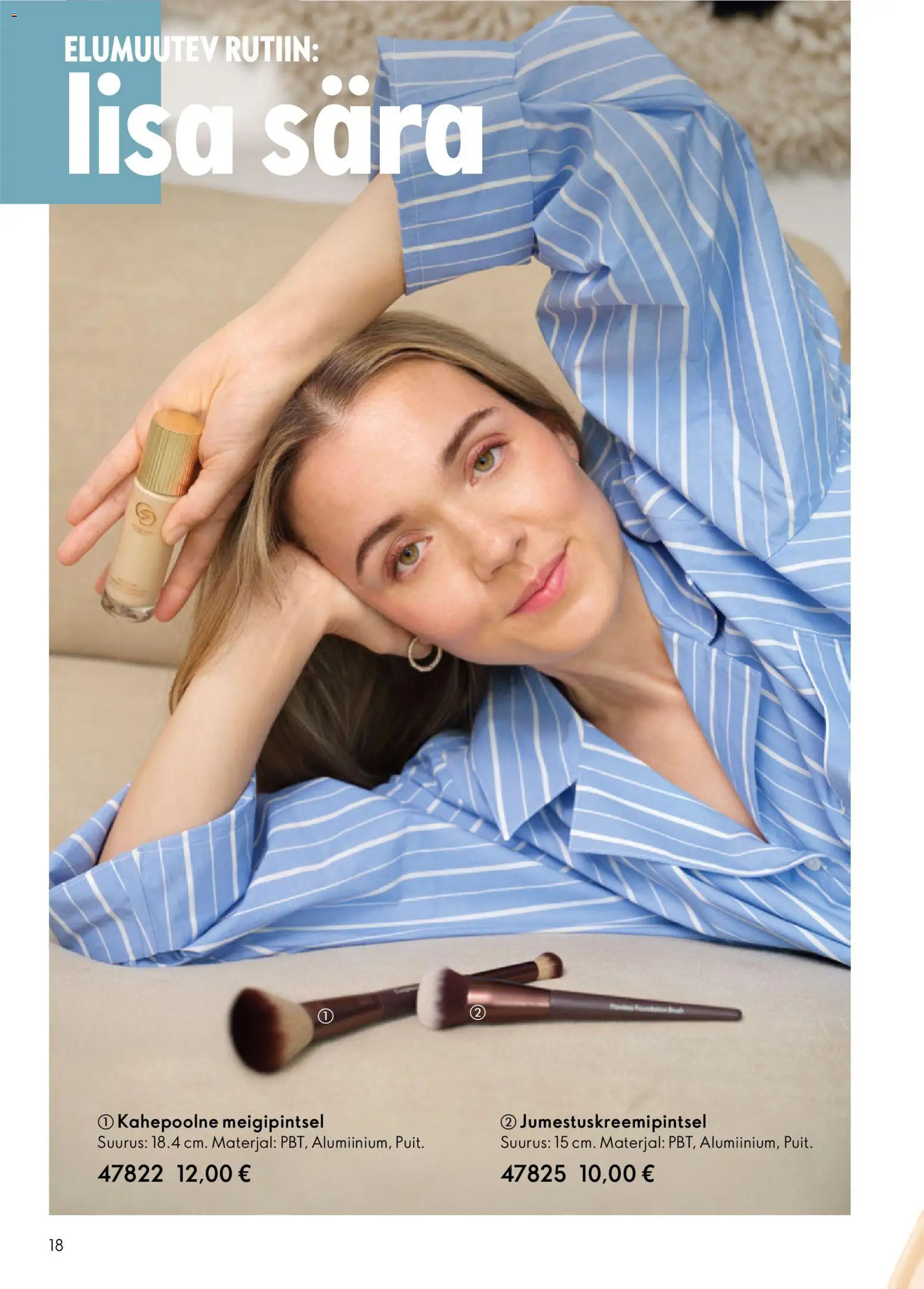 Oriflame kliendilehe eelvaade alates 2025.12.31