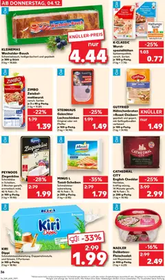 Voorbeeld van DE Folder Köln van winkel Kaufland DE geldig vanaf 04-12-2025 | Pagina: 36