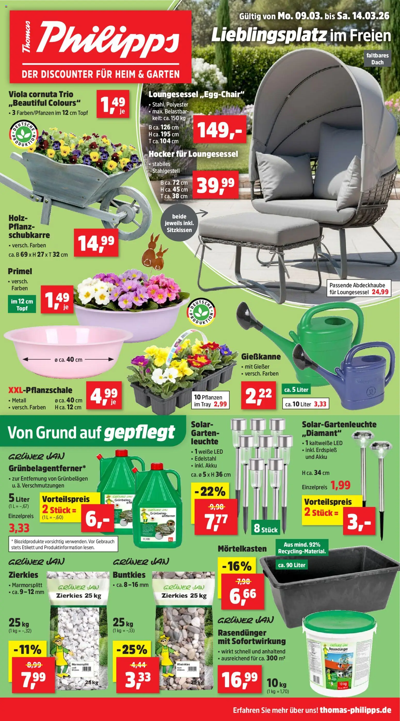 Vorschau von dem Prospekt des Geschäftes Thomas Philipps, gültig ab dem 09.03.2026