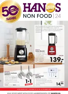 Voorbeeld van Non Food Folder van winkel Hanos geldig vanaf 17-11-2025