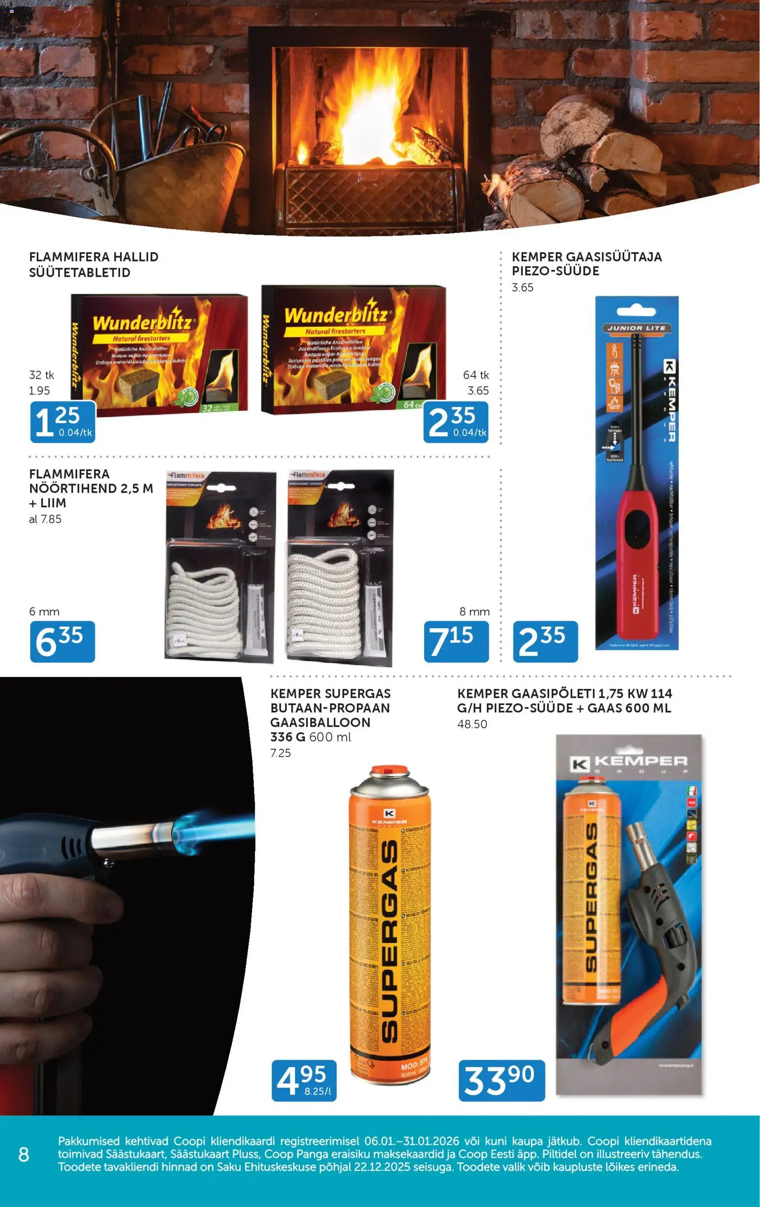 Coop kliendilehe eelvaade alates 2026.01.06