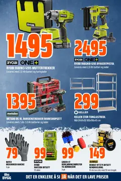 Forhåndsvis Kundeavis fra butikk Obs Bygg gyldig fra 26/10/2025 | Side: 16