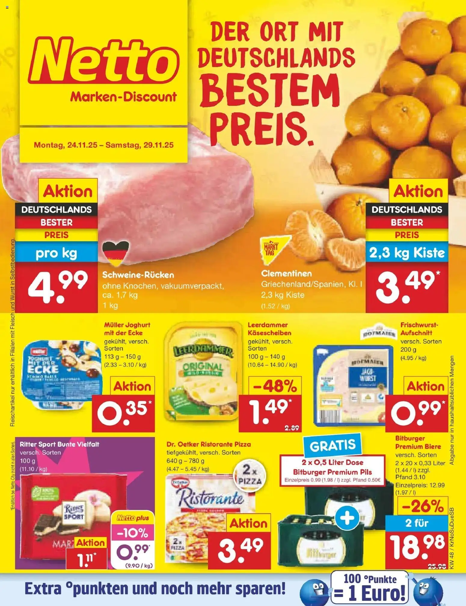 Vorschau von dem Prospekt des Geschäftes Netto Marken-Discount, gültig ab dem 24.11.2025