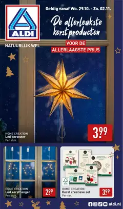 Voorbeeld van Non-food feest special van winkel Aldi geldig vanaf 29-10-2025