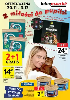 Pogląd gazetki "Z miłości do pupila" ze sklepu Intermarche ważnej od 20.11.2025