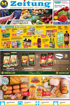 Vorschau von dem Prospekt des Geschäftes Mix Markt, gültig ab dem 21.07.2025