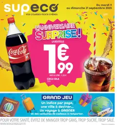 Prévisualisation de Catalogue du magasin Supeco formulaire valide 09/09/2025
