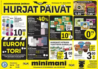 Kaupan Minimani Tarjoukset - Kokkola esikatselu, voimassa 17/02/2026