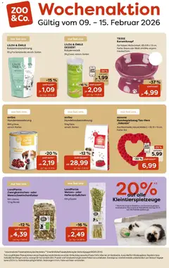 Vorschau von dem Prospekt des Geschäftes Zoo & co, gültig ab dem 09.02.2026