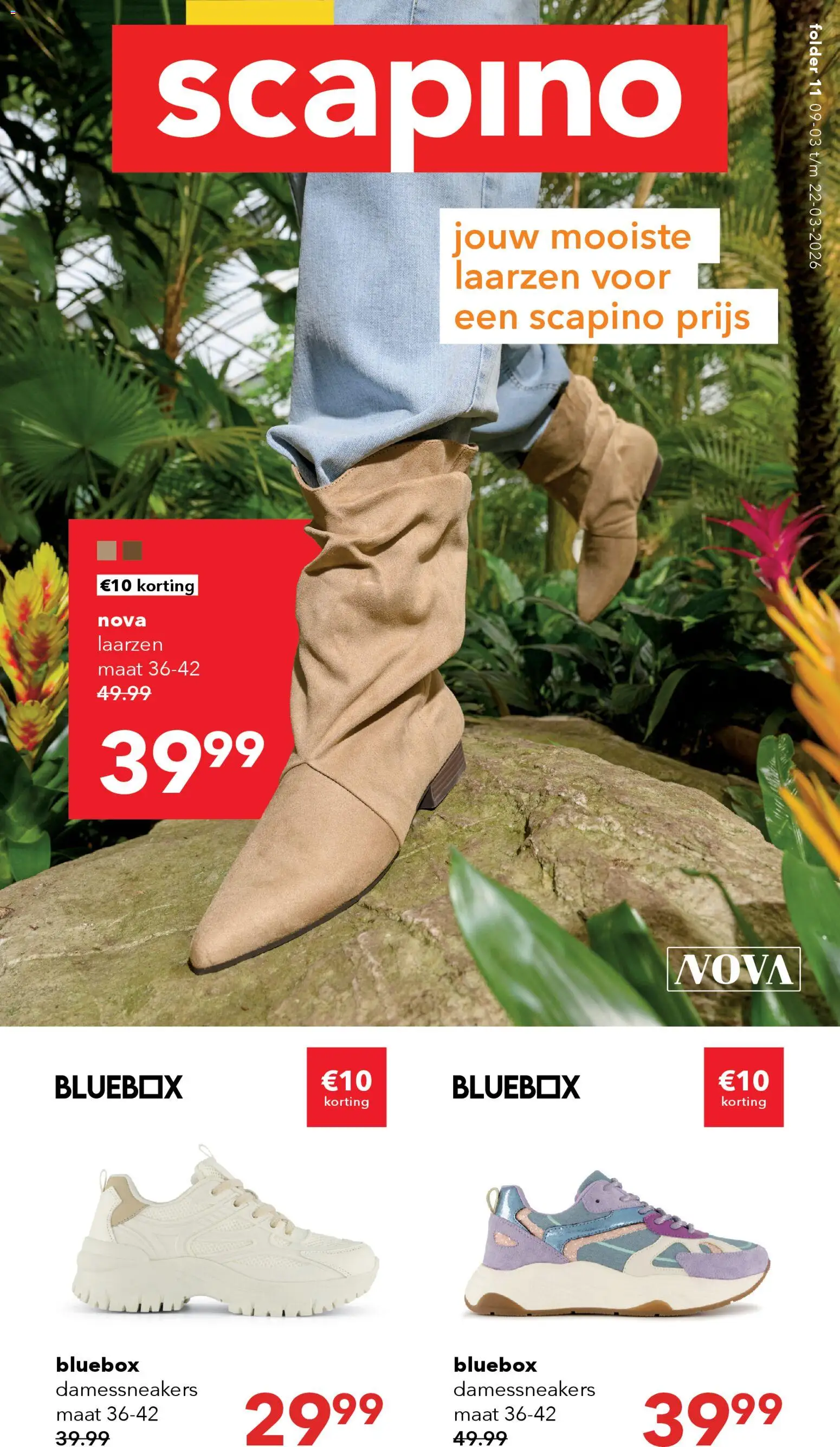 Voorbeeld van Scapino folder van winkel Scapino geldig vanaf 09-03-2026