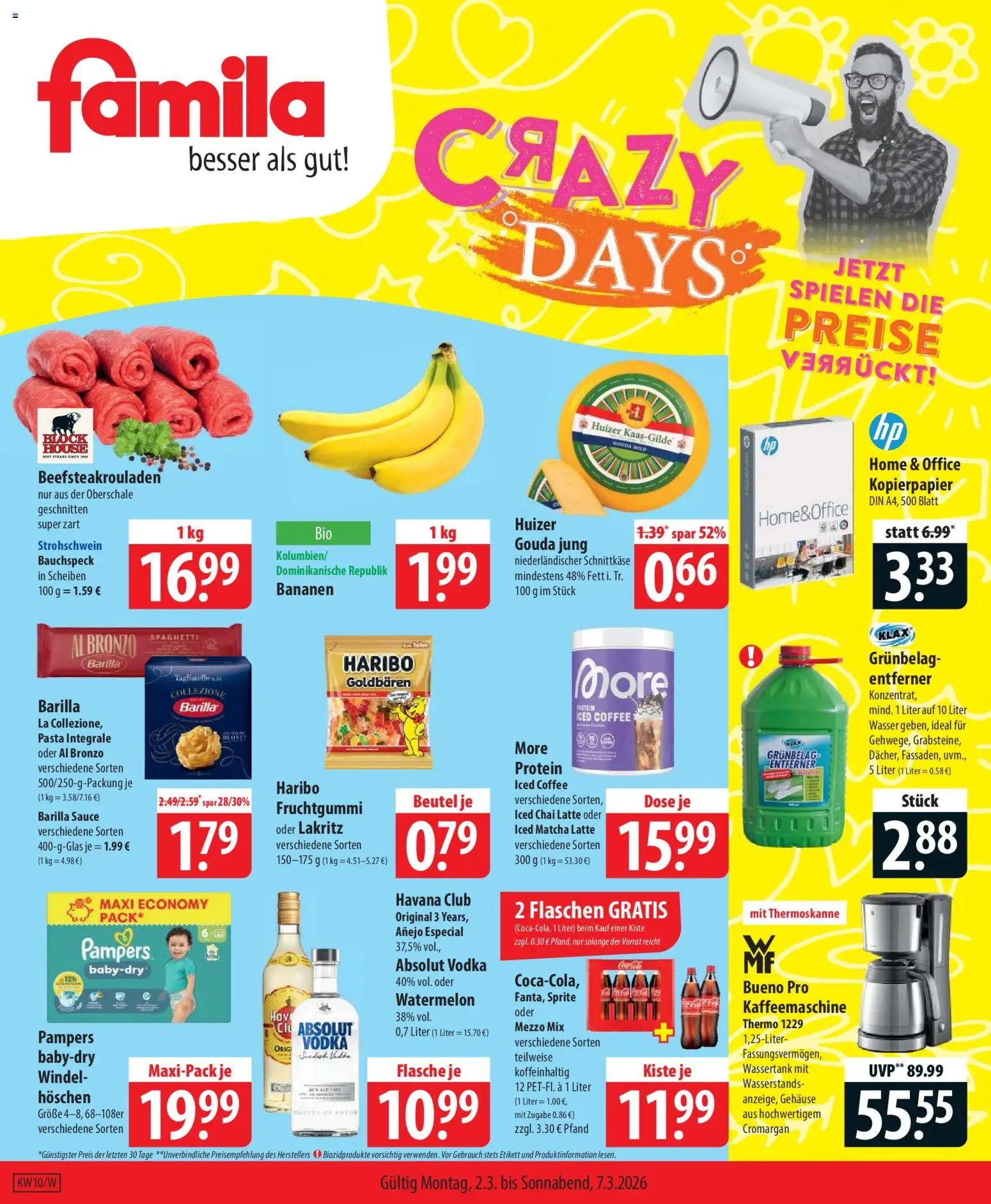 Vorschau von dem Prospekt des Geschäftes Famila, gültig ab dem 02.03.2026