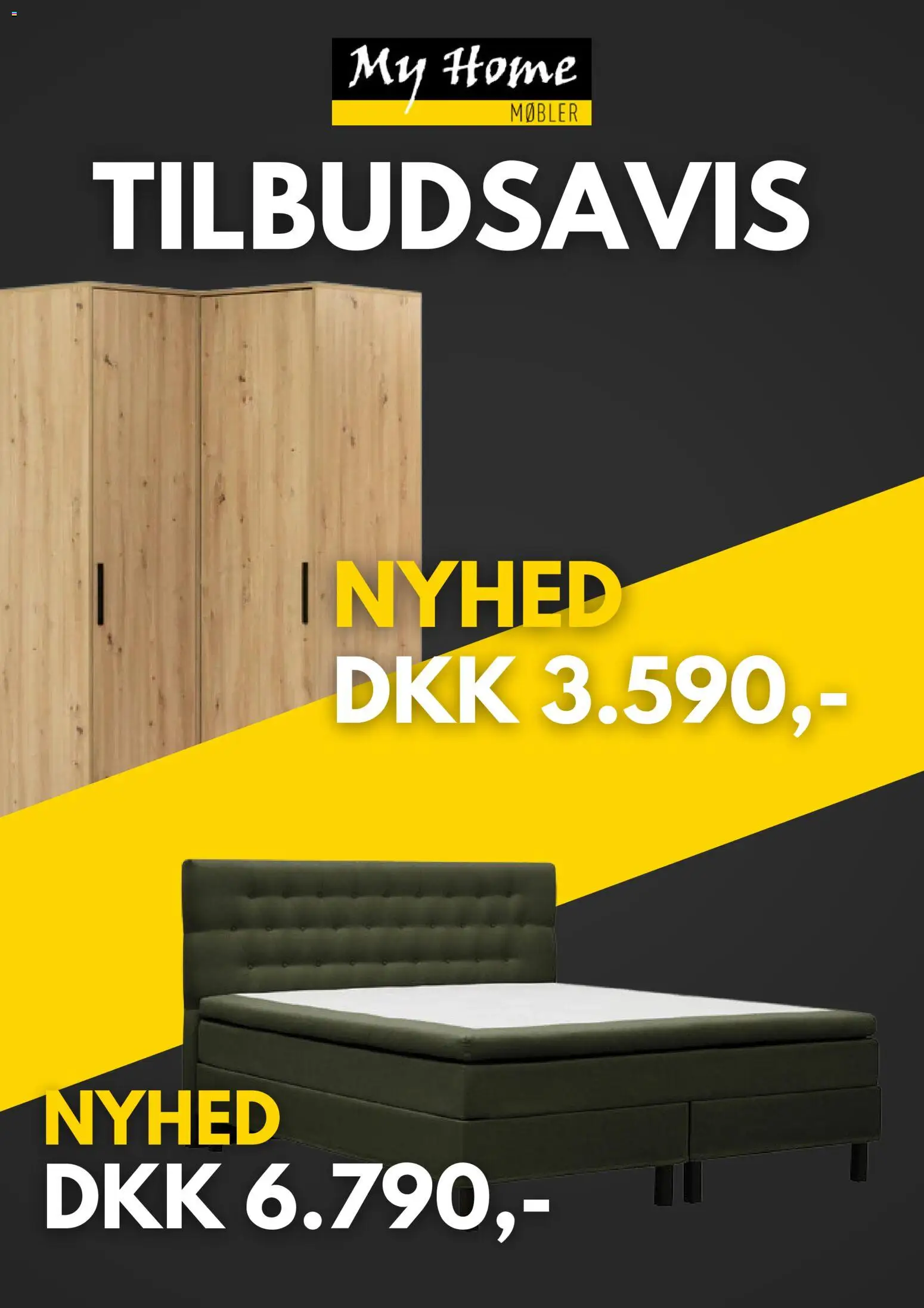 Eksempel på tilbudsavis Tilbudsavis fra butik My Home gyldig fra 12/01/2026
