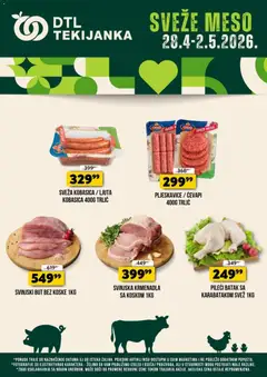 Pregled Tekijanka kataloga - važi od 28.04.2026