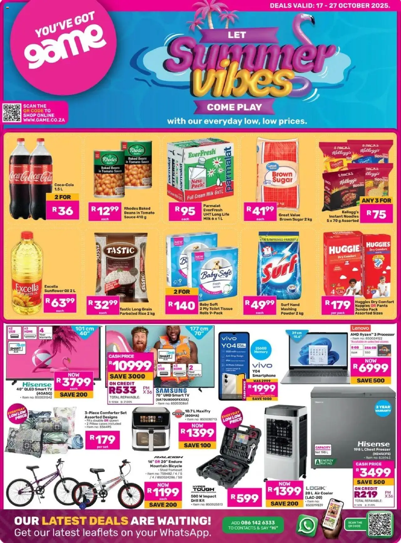 Game Let Summer Vibes Come Play from 17/10 - 27/10/2025 > Promotions