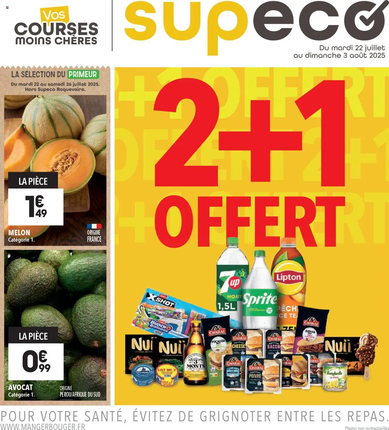 Catalogue de la boutique Supeco valable du 22/07/2025 - Page numéro 1