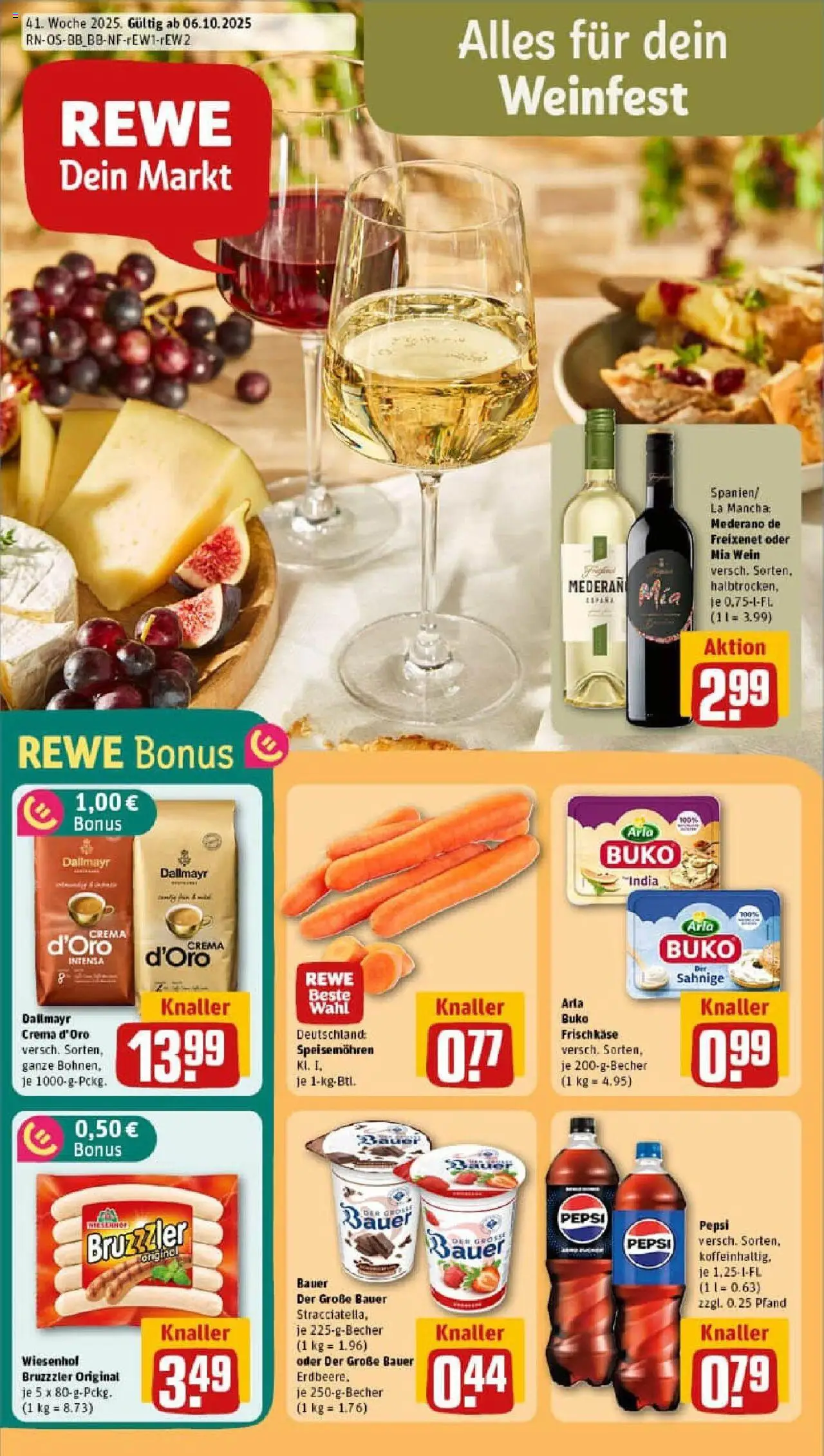 REWE Prospekt ab 06.10.2025 nächste Woche - Prospekt Berlin / Prenzlauer Berg	