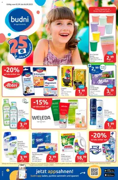Vorschau von dem Prospekt des Geschäftes Budni, gültig ab dem 01.09.2025