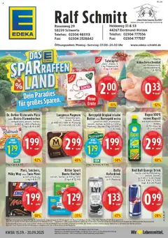 Vorschau von dem Prospekt des Geschäftes Edeka, gültig ab dem 15.09.2025