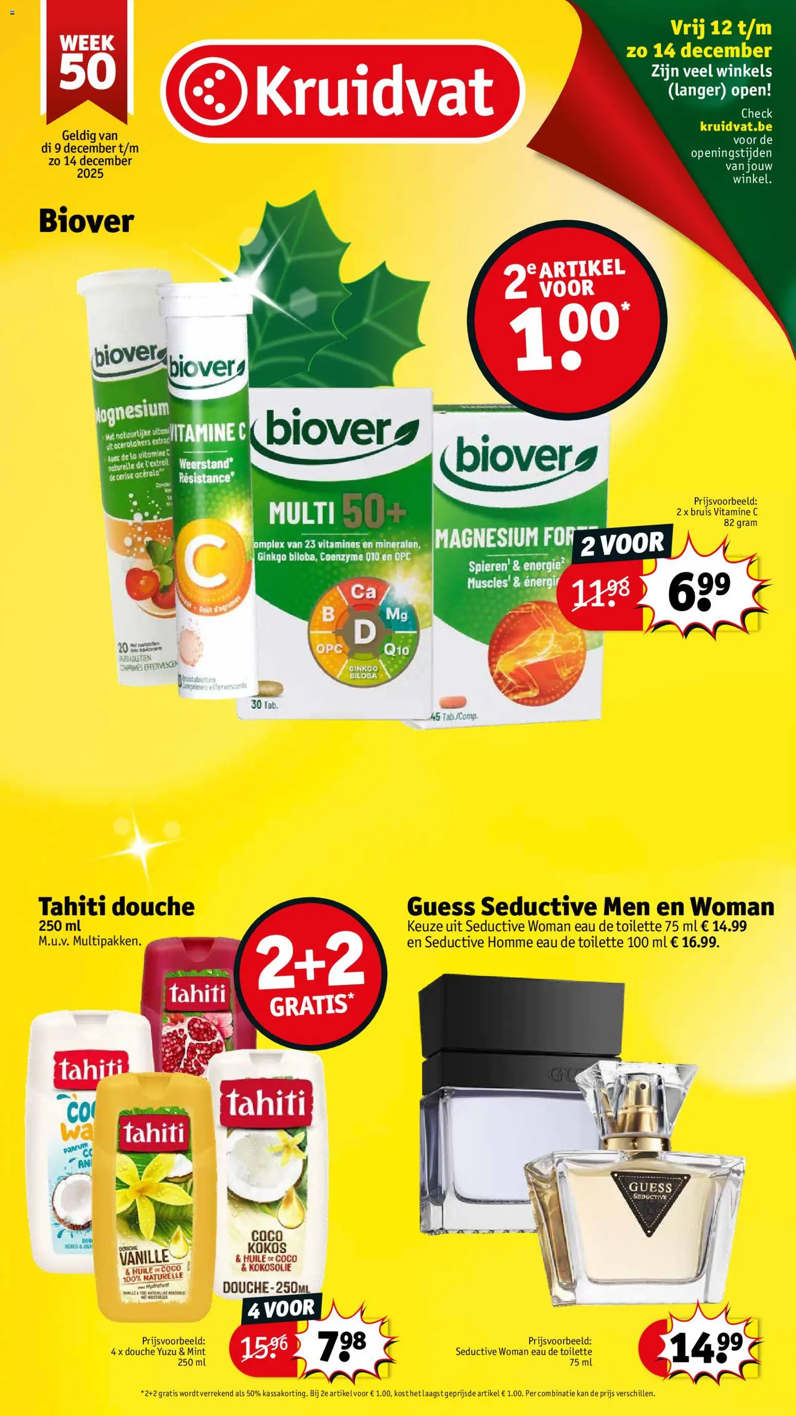 Voorbeeld van Folder week 50 van winkel Kruidvat geldig vanaf 08/12/2025