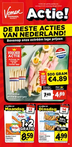Voorbeeld van Vomar folder van winkel Vomar geldig vanaf 12-04-2026