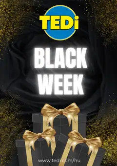 TEDi - Black Friday megtekintése, amely érvényes 2025.11.24.-től