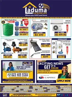 Preview of Laduma Hardware flyer valid from 01/02/2026