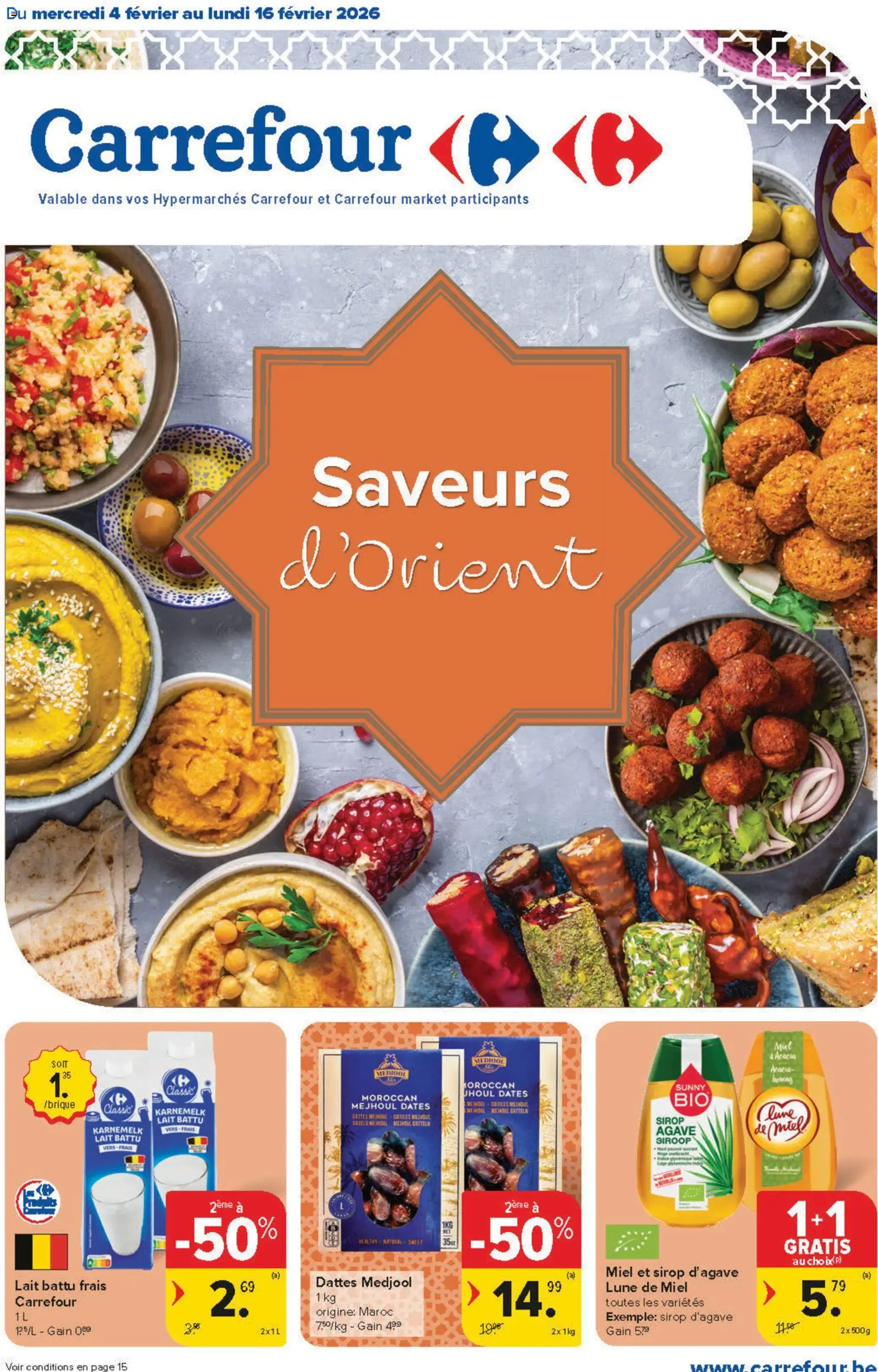 Voorbeeld van Brochure van winkel Carrefour market geldig vanaf 04/02/2026