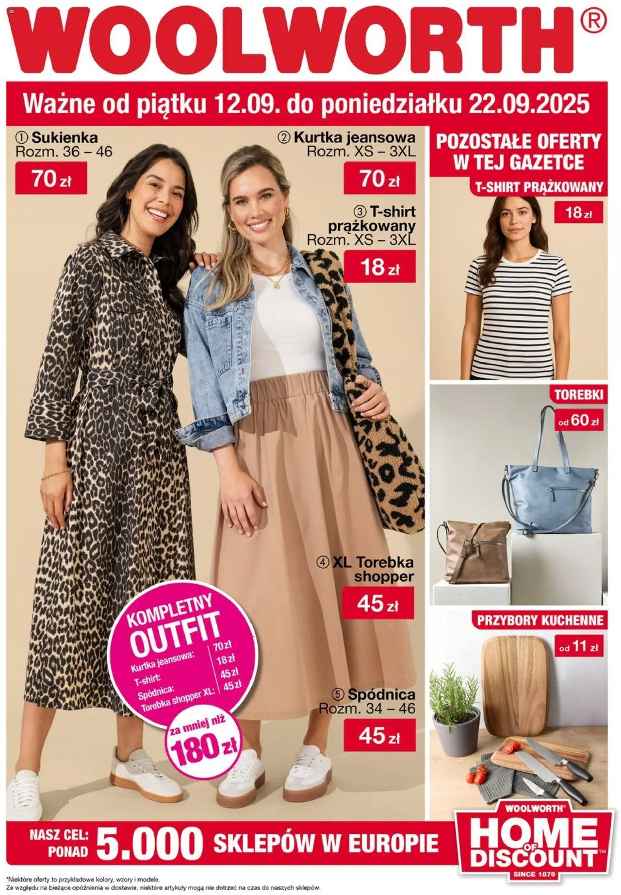Woolworth Gazetka od 12.09.2025 - Nowa Gazetka - Numer strony 1