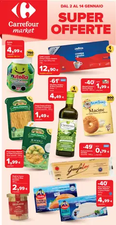 Anteprima dell'opuscolo Volantino Market - Ardea dal negozio Carrefour valido da 02/01/2026