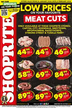 Preview of Shoprite flyer valid from 26/01/2026