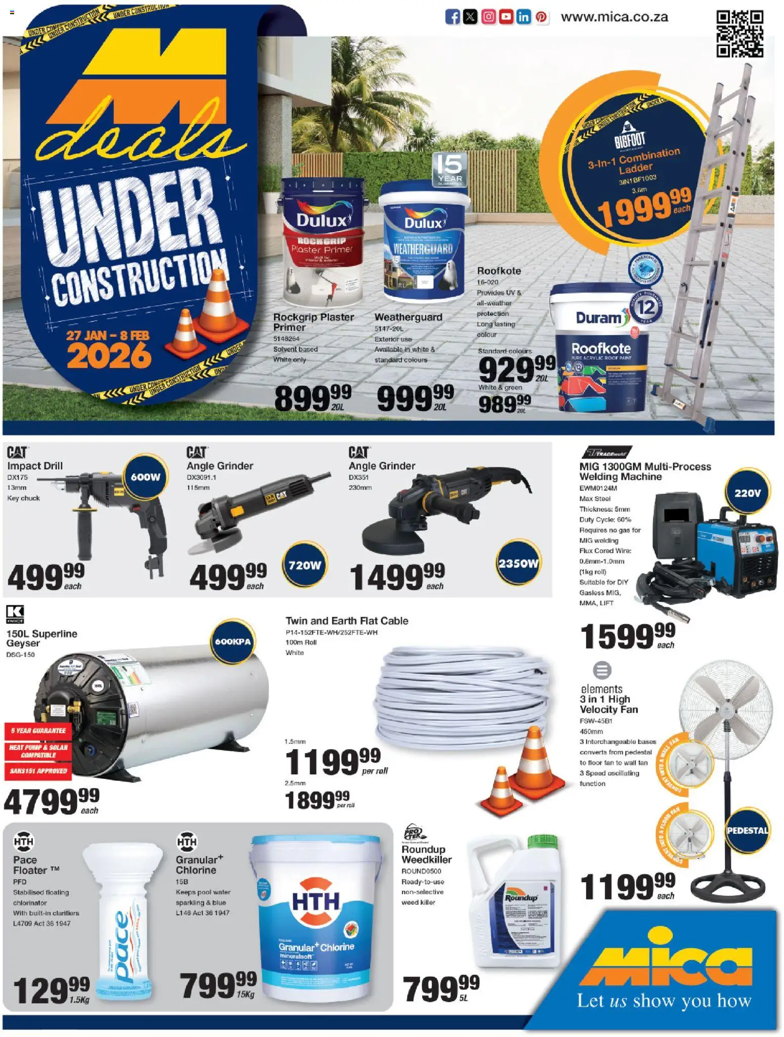 Preview of MICA flyer valid from 27/01/2026