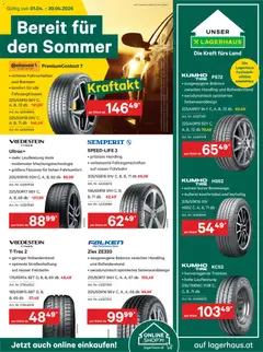 Vorschau der Angebote: Lagerhaus Lagerhaus bereit für den Sommer gültig ab 01.04.2026