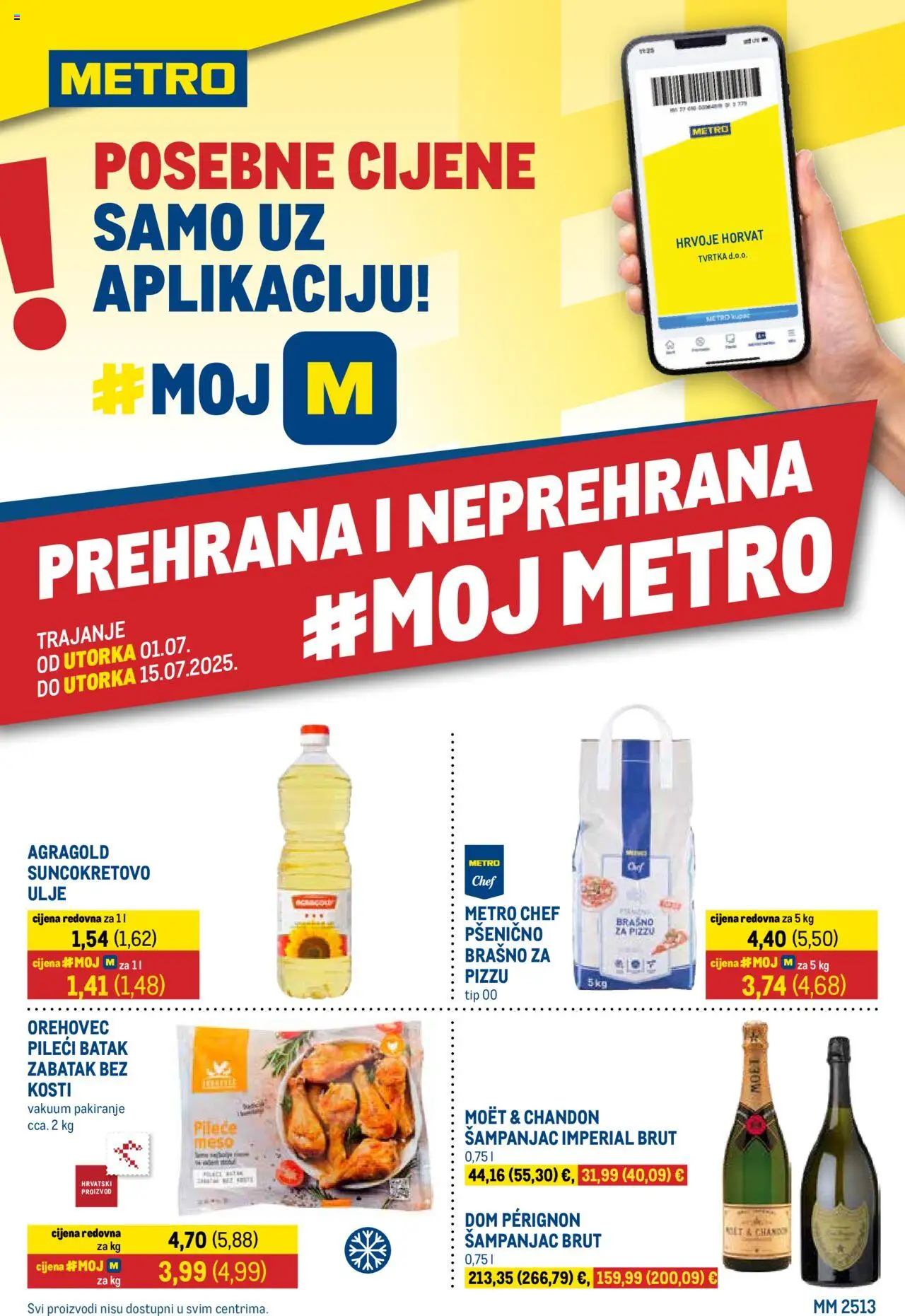 Metro aktualni Katalog vrijedi od 01.07.2025 - tjedna akcija broj stranice 1