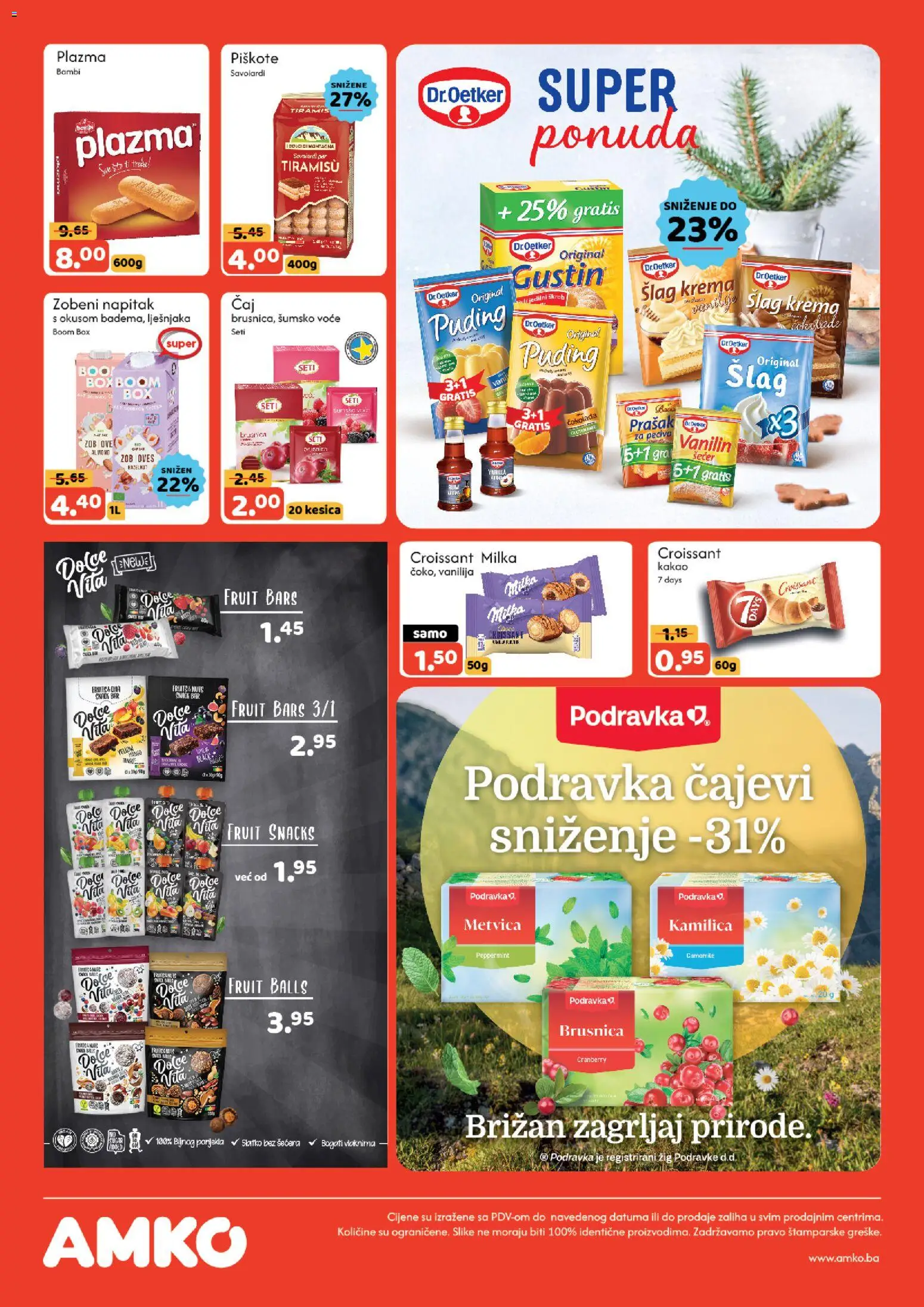 Pregled letka Katalog trgovine AMKO vrijedi od 2025.12.04