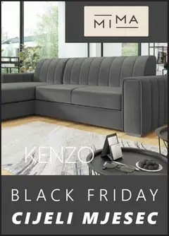 Pregled letka Black Friday trgovine Mima namještaj vrijedi od 03.11.2025